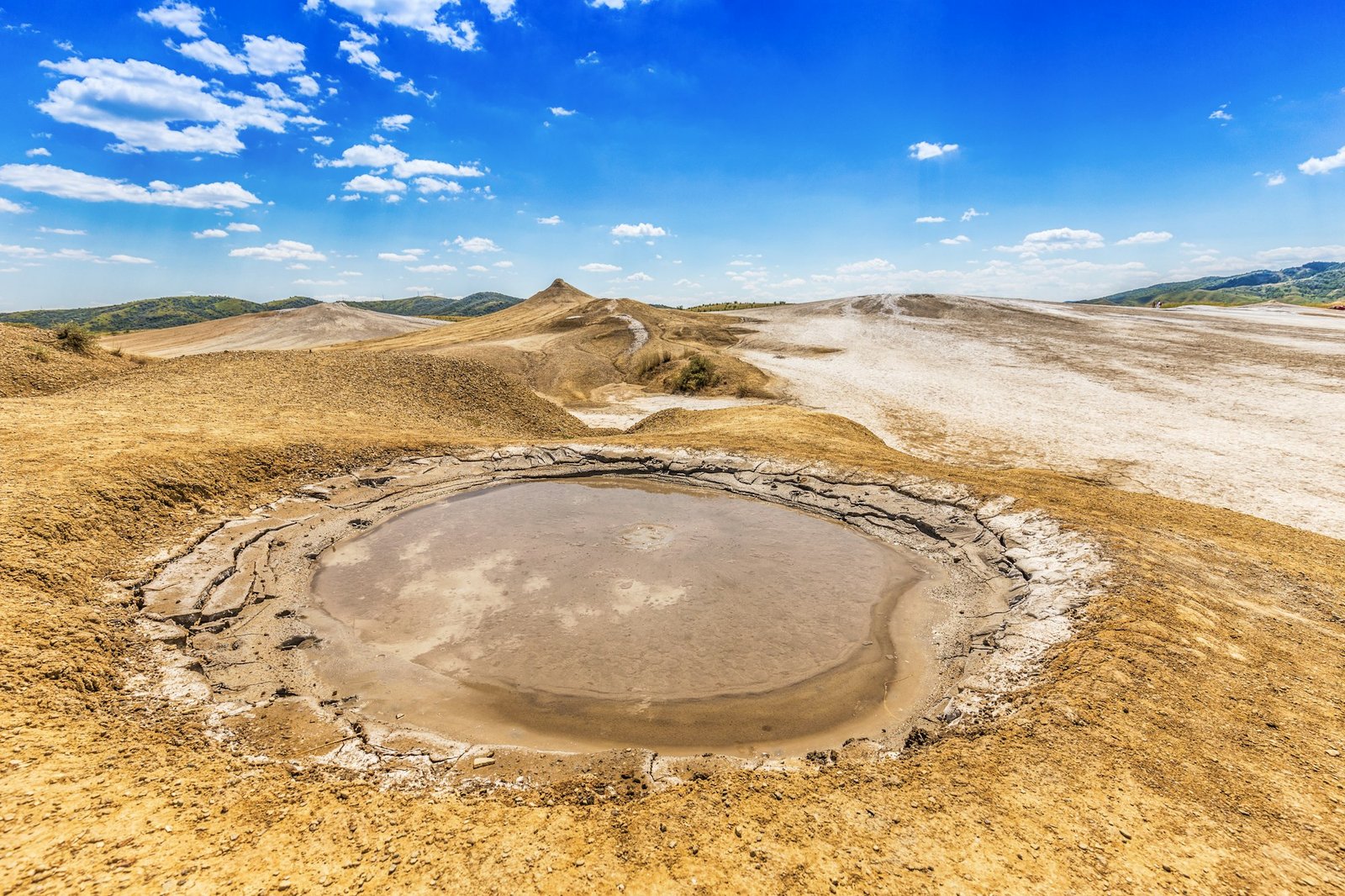 Mud volcano