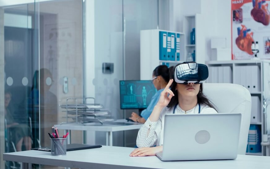 Research in medicine with virtual reality