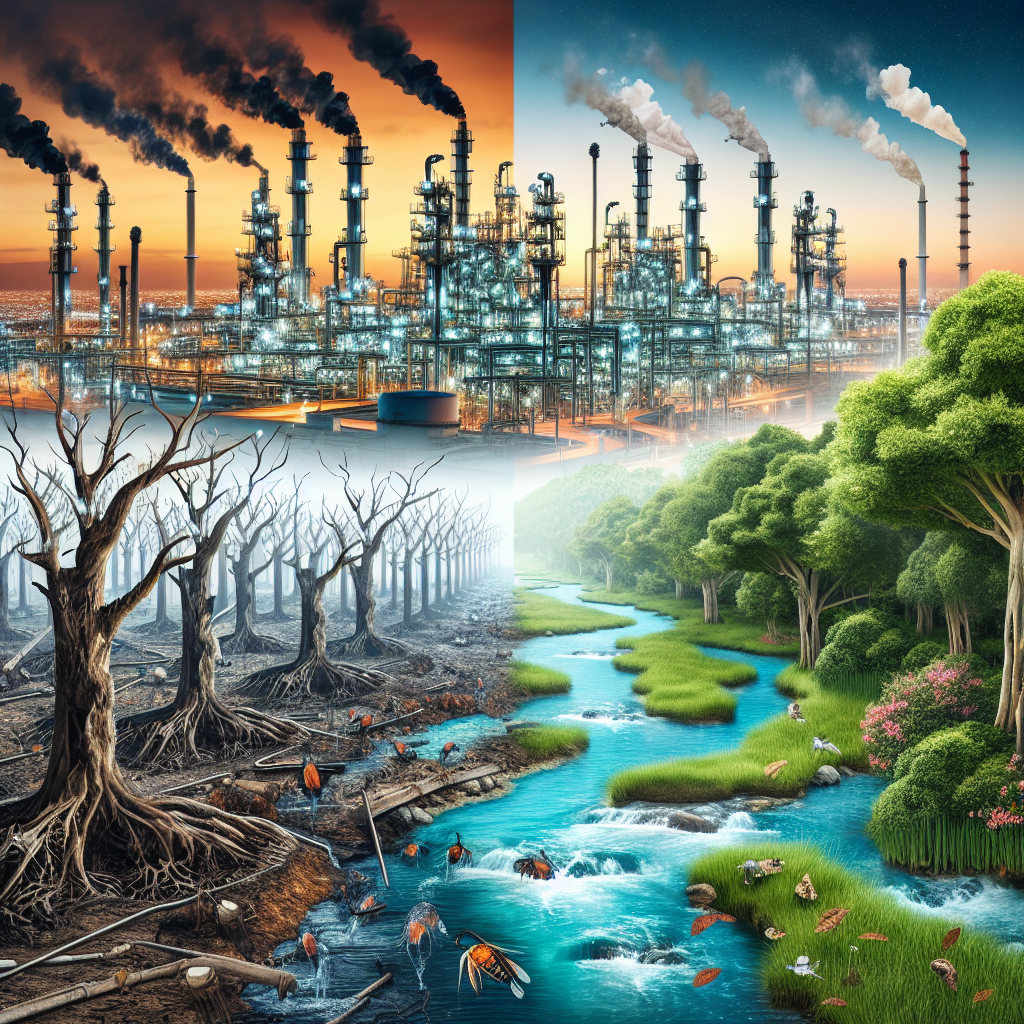 Environmental Impact of Petrochemical Production